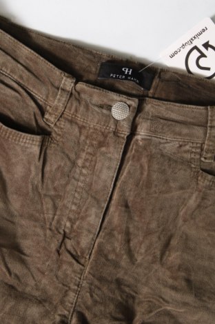 Дамски панталон Peter Hahn, Размер S, Цвят Зелен, Цена 27,20 лв.