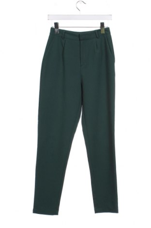 Дамски панталон Pieces, Размер XS, Цвят Зелен, Цена 13,80 лв.