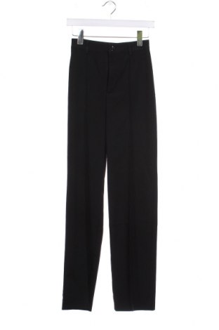 Дамски панталон Pull&Bear, Размер XS, Цвят Черен, Цена 24,38 лв.