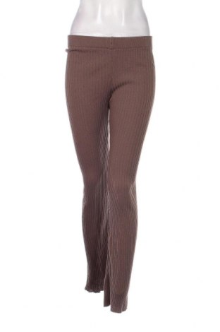 Pantaloni de femei Pull&Bear, Mărime S, Culoare Maro, Preț 28,62 Lei