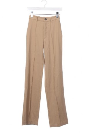Pantaloni de femei Pull&Bear, Mărime XS, Culoare Maro, Preț 66,78 Lei