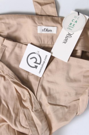 Dámské kalhoty  S.Oliver, Velikost L, Barva Hnědá, Cena  337,00 Kč