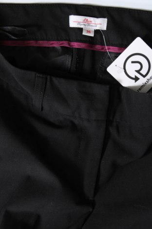 Γυναικείο παντελόνι S.Oliver, Μέγεθος S, Χρώμα Μαύρο, Τιμή 5,07 €