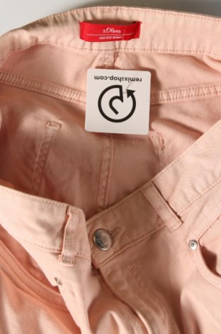 Дамски панталон S.Oliver, Размер L, Цвят Розов, Цена 12,30 лв.
