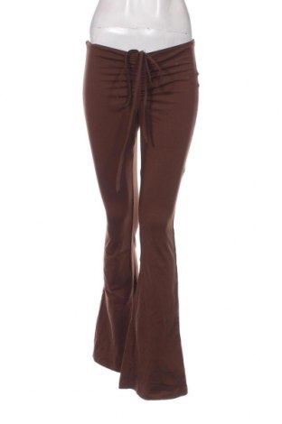 Дамски панталон SHEIN, Размер S, Цвят Кафяв, Цена 17,60 лв.