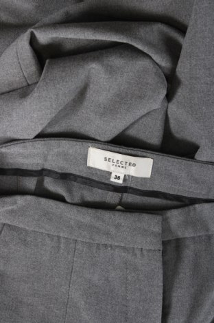 Дамски панталон Selected Femme, Размер S, Цвят Сив, Цена 29,70 лв.