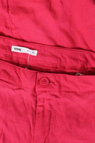 Damenhose Sinsay, Größe XS, Farbe Rosa, Preis 27,70 €