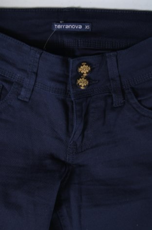 Γυναικείο παντελόνι Terranova, Μέγεθος XS, Χρώμα Μπλέ, Τιμή 7,57 €