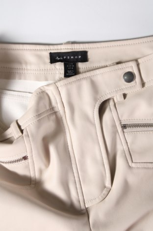 Pantaloni de femei Topshop, Mărime S, Culoare Ecru, Preț 56,48 Lei