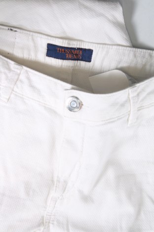 Дамски панталон Trussardi Jeans, Размер M, Цвят Бял, Цена 218,60 лв.