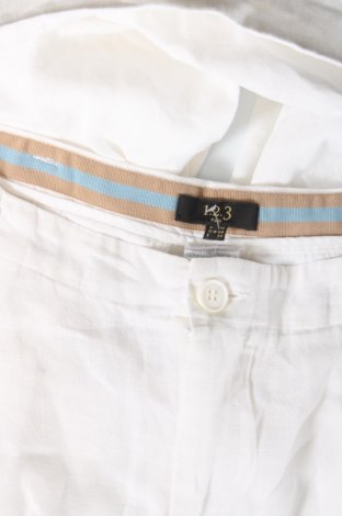 Дамски панталон Un Deux Trois, Размер XS, Цвят Бял, Цена 47,90 лв.