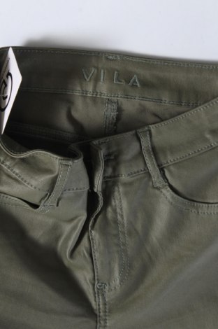 Дамски панталон VILA, Размер S, Цвят Зелен, Цена 7,56 лв.