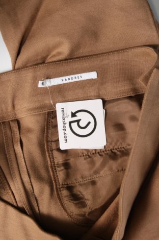 Pantaloni de femei Xandres, Mărime L, Culoare Bej, Preț 126,32 Lei
