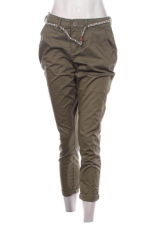 Дамски панталон Yessica, Размер S, Цвят Зелен, Цена 29,00 лв.