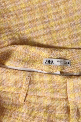 Дамски панталон Zara, Размер L, Цвят Жълт, Цена 41,70 лв.
