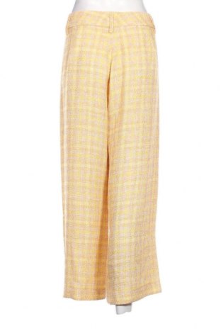 Γυναικείο παντελόνι Zara, Μέγεθος L, Χρώμα Κίτρινο, Τιμή 21,33 €