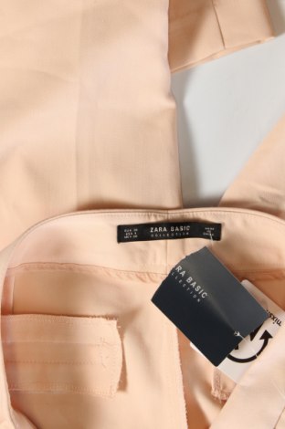 Damenhose Zara, Größe S, Farbe Beige, Preis 22,18 €