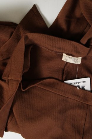 Дамски панталон Zara, Размер M, Цвят Кафяв, Цена 14,61 лв.