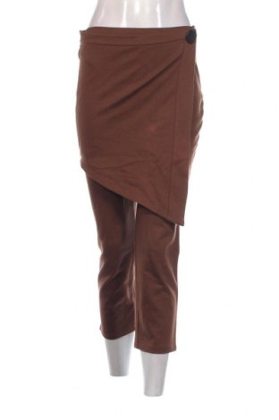 Дамски панталон Zara, Размер M, Цвят Кафяв, Цена 12,98 лв.