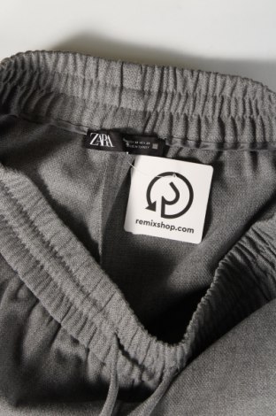 Pantaloni de femei Zara, Mărime M, Culoare Gri, Preț 69,82 Lei