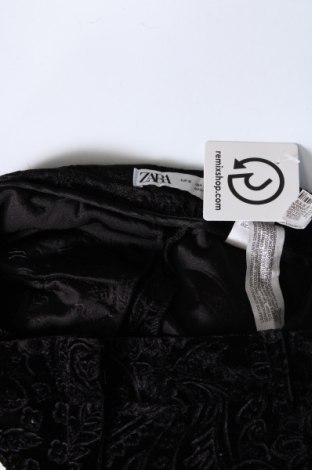 Pantaloni de femei Zara, Mărime S, Culoare Negru, Preț 26,65 Lei