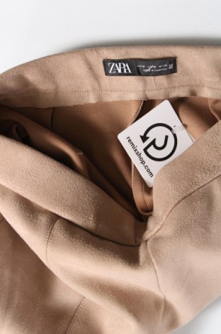 Damenhose Zara, Größe M, Farbe Beige, Preis 5,07 €