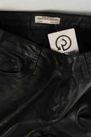 Дамски панталон Zara, Размер XS, Цвят Черен, Цена 7,29 лв.