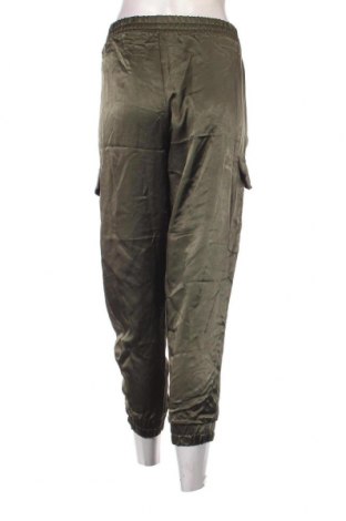 Дамски панталон Zara, Размер L, Цвят Зелен, Цена 21,49 лв.