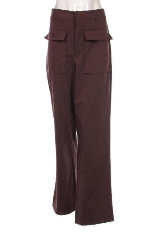 Γυναικείο παντελόνι Zara, Μέγεθος L, Χρώμα Καφέ, Τιμή 31,68 €