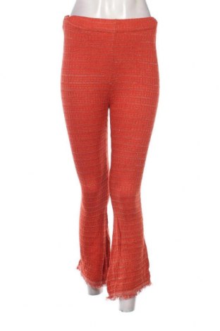 Дамски панталон Zara, Размер S, Цвят Оранжев, Цена 10,80 лв.