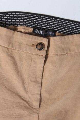 Pantaloni de femei Zara, Mărime S, Culoare Maro, Preț 88,82 Lei