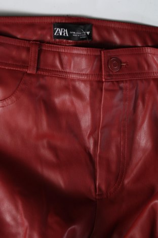 Damenhose Zara, Größe L, Farbe Rot, Preis 5,26 €