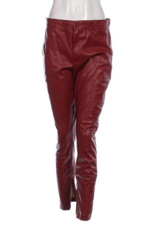 Дамски панталон Zara, Размер L, Цвят Червен, Цена 9,99 лв.
