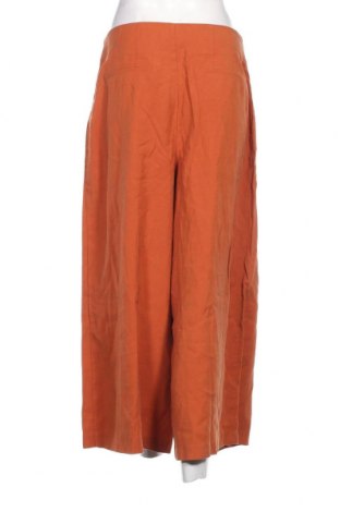 Pantaloni de femei Zara Trafaluc, Mărime L, Culoare Maro, Preț 96,17 Lei