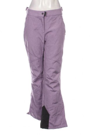 Γυναίκειο παντελόνι για χειμερινά σπορ Crivit, Μέγεθος L, Χρώμα Βιολετί, Τιμή 24,59 €