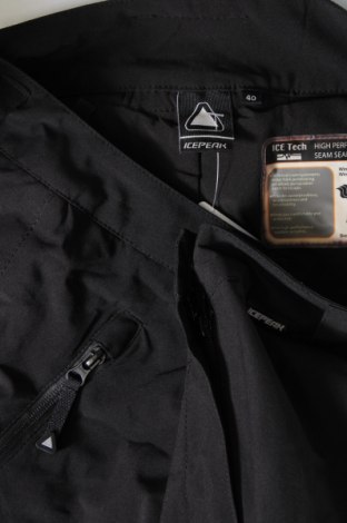Дамски панталон за зимни спортове Icepeak, Размер L, Цвят Черен, Цена 52,50 лв.