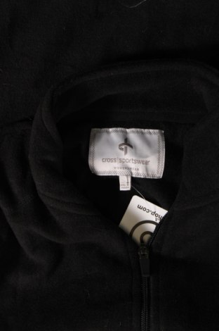 Дамски поларен елек Cross Sportswear, Размер L, Цвят Черен, Цена 19,20 лв.