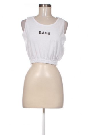 Γυναικείο αμάνικο μπλουζάκι, Μέγεθος M, Χρώμα Λευκό, Τιμή 3,78 €