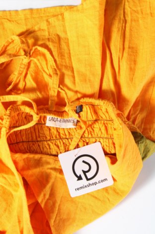 Γυναικείο αμάνικο μπλουζάκι, Μέγεθος S, Χρώμα Κίτρινο, Τιμή 5,12 €