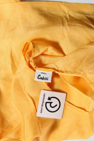 Γυναικείο αμάνικο μπλουζάκι, Μέγεθος S, Χρώμα Κίτρινο, Τιμή 2,98 €