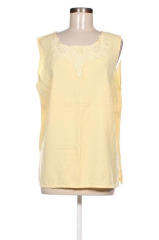 Γυναικείο αμάνικο μπλουζάκι, Μέγεθος XL, Χρώμα Κίτρινο, Τιμή 3,77 €