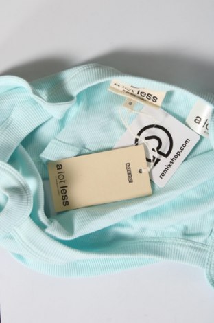 Γυναικείο αμάνικο μπλουζάκι A Lot Less x About You, Μέγεθος S, Χρώμα Μπλέ, Τιμή 14,06 €