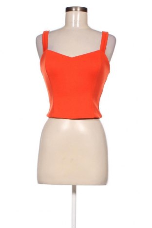Γυναικείο αμάνικο μπλουζάκι Amisu, Μέγεθος M, Χρώμα Πορτοκαλί, Τιμή 9,00 €