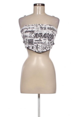 Γυναικείο αμάνικο μπλουζάκι Bershka, Μέγεθος L, Χρώμα Πολύχρωμο, Τιμή 3,78 €