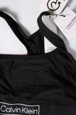 Damska koszulka na ramiączkach Calvin Klein, Rozmiar L, Kolor Czarny, Cena 153,93 zł
