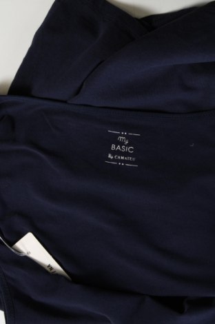 Γυναικείο αμάνικο μπλουζάκι Camaieu, Μέγεθος L, Χρώμα Μπλέ, Τιμή 10,57 €