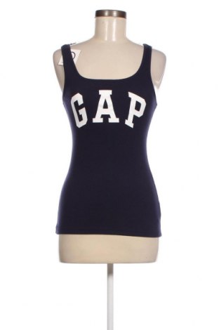 Γυναικείο αμάνικο μπλουζάκι Gap, Μέγεθος S, Χρώμα Μπλέ, Τιμή 7,19 €