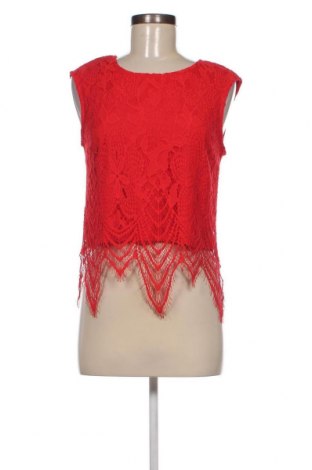 Γυναικείο αμάνικο μπλουζάκι Gate Woman, Μέγεθος M, Χρώμα Κόκκινο, Τιμή 3,78 €