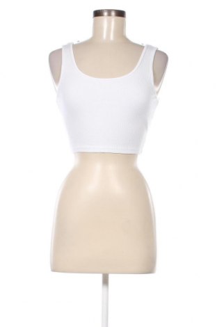 Γυναικείο αμάνικο μπλουζάκι Gina Tricot, Μέγεθος S, Χρώμα Λευκό, Τιμή 7,19 €