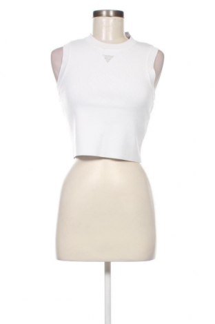 Γυναικείο αμάνικο μπλουζάκι Guess, Μέγεθος M, Χρώμα Λευκό, Τιμή 31,96 €